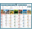 Bouchut Planète - Calendrier bancaire 7 mois par face - 21 x 26,5 cm