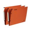 Esselte VisioPlus - 10 Dossiers suspendus pour armoires - orange - fond 15 et 30 mm