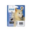 Epson T0969 Loup - gris clair - cartouche d'encre originale
