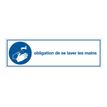8711234040251-Pickup - Pictogramme - Obligation de se laver les mains avec décret - 45 x 150 mm-P_79345697_1-0