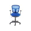 0000000108805-Fauteuil de bureau PHOENIX - accoudoirs fixes - Bleu-P_79350455_2-1