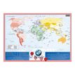 3142561000161-Aris Editions - Sous main éducatif effaçable "Le Monde" - 30 x 42 cm-P_79351583_1-0