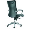 0000793561061-Fauteuil de bureau ergonomique GEORGE en cuir - Accoudoirs fixes - Noir -P_79356106_2-1