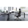 0000793561061-Fauteuil de bureau ergonomique GEORGE en cuir - Accoudoirs fixes - Noir -P_79356106_5-4