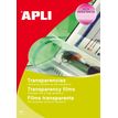 Apli Paper - Films transparents universels pour rétroprojecteur - A4 - 50 feuilles