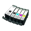Cartouche compatible Canon PGI-525/CLI-526 - pack de 5 - noir x2, cyan, magenta, jaune - Uprint