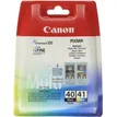 Canon PG-40/CL-41 - Pack de 2 - noir, couleur (cyan, magenta, jaune) - cartouche d'encre originale