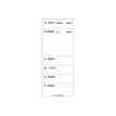 ELVE - 10 Blocs brasserie - 50 feuilles - 100 x 259 mm - en double