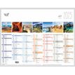 Quo Vadis - Calendrier Fantaisie 7 mois par face - 21 x 27 cm - Terre