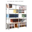 3660141140415-Paperflow Rang'Eco - Rack à étagère pour dossiers suspendus - élément suivant 6 niveaux - 125 x 19--0