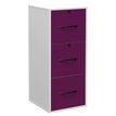 3661597005174-Classeur mélaminé monobloc - 3 tiroirs dossiers suspendus - H101 x L42 x P44 cm - corps b-P_79367186_1-0