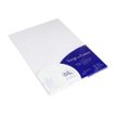G.LALO Vergé de France - cartes en papier vergé - 25 feuilles - Blanc