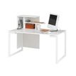 3483600289056-Surmeuble d'appoint ou comptoir d'accueil SUNDAY - L 83/61 x H 98/110 x P 32 cm - Gris-P_79375180_4-3