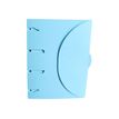 Smartfolder Wallou - 100 Chemises à 3 rabats - rouge