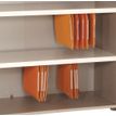 2012348123356-Armoire mi-haute IDRA/DUAL -  L80 x H102 x P47 - 2 portes - 2 tablettes métal DS - Corps anthracite - -P_79377057_6-5