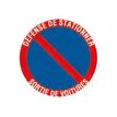 8711234376015-Pickup - Pictogramme rond - Défense de stationner / sortie de voitures - 200 x 200 mm-P_79383631_1-0