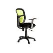 3760185023160-Fauteuil de bureau PHOENIX - accoudoirs fixes - noir et vert-P_79389830_3-2
