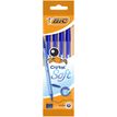 BIC Cristal SOFT - 4 Stylos à bille - bleu - 1.2 mm