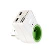 3760110682677-WATT & CO - Prise parafoudre rotative 360°16A + chargeur 2 ports USB-P_79390328_1-0