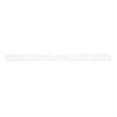 5019577190125-GBC - 100 peignes / anneaux de reliure métalliques - 6 mm - 55 feuilles - blanc -P_79390846_1-0