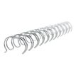 5019577190125-GBC - 100 peignes / anneaux de reliure métalliques - 6 mm - 55 feuilles - blanc -P_79390846_3-2