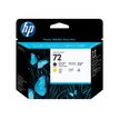 HP 72 - jaune, noir mat - tête d'impression originale