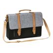 3108723203931-Oberthur Louisiana - Mallette - feutrine, cuir - gris, foncé-P_79392079_1-0