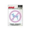 8711234431202-Pickup - Pictogramme - Animaux interdits - 100 x 100 mm-P_79396342_1-0