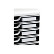 9002493023987-Exacompta Modulo - Module de classement 10 tiroirs - gris lumière/noir-P_79396955_2-1