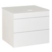 Plan d'accueil bas SUNDAY - L80 x H74 x P72 - Gris