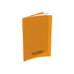 Conquérant Classique - Cahier polypro 17 x 22 cm - 96 pages - grands carreaux (Seyes) - orange