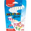 3154148480105-Maped Color'Peps - 10 Feutres pinceaux à pointe souple-P_79397848_1-0