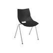 Chaise monocoque - DOK - noir
