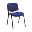 Chaise DOLLY - tissu bleu