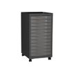 3219091940431-Desserte de rangement 12 tiroirs - anthracite/taupe-P_79401138_1-0