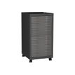 Desserte de rangement 24 tiroirs - anthracite/taupe
