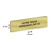 2012349936443-Plaque de porte personnalisée avec votre texte - 170 x 47 mm - dorée - adhésivée prête-P_79402709_1-0