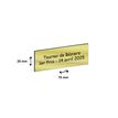 2012349936511-Plaque trophée personnalisée avec votre texte - 70 x 25 mm - dorée - adhésivée prête -P_79402715_2-1