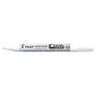 Pilot Super Color - Marqueur permanent - pointe moyenne - blanc