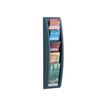 3660141133264-Présentoir mural Quick Fit pour documents 1/3 A4 - 5 compartiments - noir/transparent-P_79409424_1-0