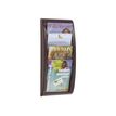 3660141203677-Présentoir mural Quick Fit pour documents A4 - 4 compartiments - noir/transparent-P_79409432_1-0