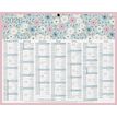 3592930026719-Bouchut Fleurs - Calendrier bancaire 7 mois par face - 21 x 26,5 cm--0