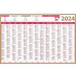 3592930026573-Bouchut Maxior - Calendrier bancaire recto 13 mois - 43 x 65 cm - or-P_79409651_1-0