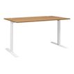 3483600722249-Bureau YES ! - 140 cm - Pieds métal fixes - Merisier-P_79409755_1-0