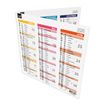 3371010385041-Quo Vadis Arc en Ciel - Calendrier origami 3 mois par face - 13 x 26 cm--0