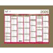3371017525372-Quo Vadis - Calendrier bancaire 7 mois par face - 21 x 27 cm - or--0