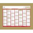 3371017525372-Quo Vadis - Calendrier bancaire 7 mois par face - 21 x 27 cm - or-P_79410344_2-1