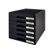 4002432102358-Leitz Plus - Bloc de classement à tiroirs - 6 tiroirs - 245 x 330 mm - noir-P_79412632_1-0