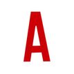 8711234223005-Pickup - Étiquette autocollante - 90 mm - Lettre A - rouge brillant-P_79413011_2-0