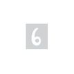 8711234003867-Pickup Déco Zoé - Étiquette autocollante 110 mm - Chiffre 6 - blanc-P_79413403_1-0